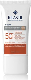 High Protection Sunscreen Rilastil Dclar Unifying Cream