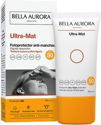 Sonnenschutz Gesichtscreme Bella Aurora Ultramat Antiblemish LSF50