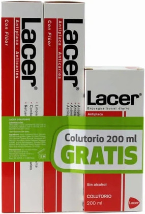 Mouthwash Lacer Duplo Antiplaque Anticaries