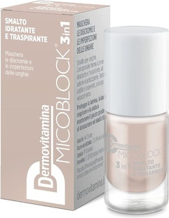 Лак для ногтей Dermovitamina Micoblock 3в1 Бежевый