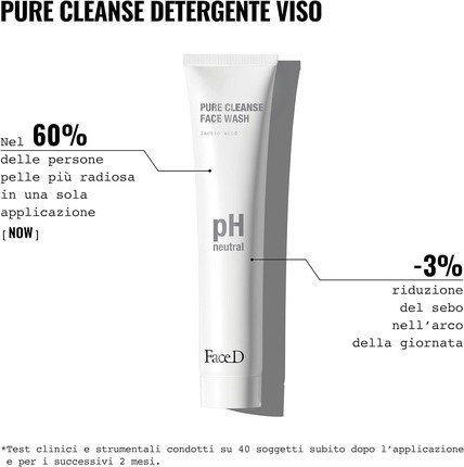 Cleansing Gel Face D Pure Cleanse Brightening Face Cleanser and Sebo Normalizing