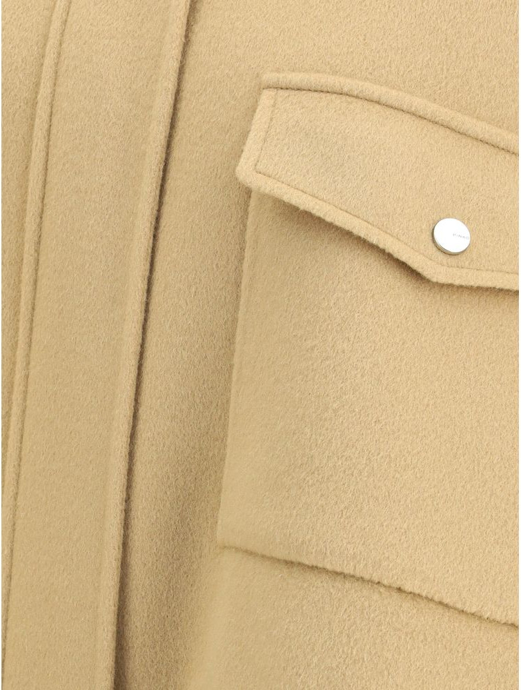 Pinko Beige Wool Coat