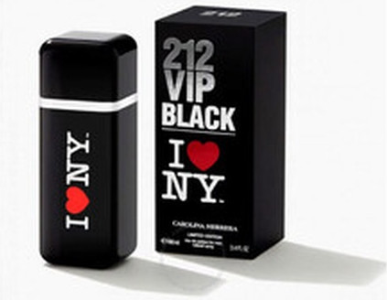 Eau De Parfum Carolina Herrera 212 Vip Black I Love Ny Limited Edition