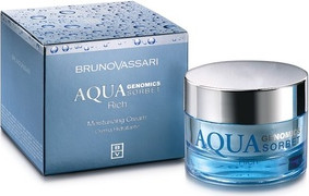 Reichhaltige Creme Bruno Vassari Aqua Genomics Sorbet Hyaluronsäure Feuchtigkeitsspendend