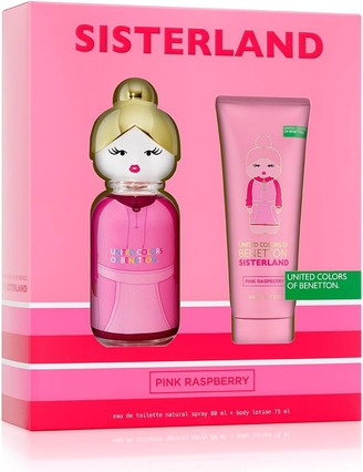 Eau de Toilette Gift Set United Colors Of Benetton Sisterland Pink Raspberry