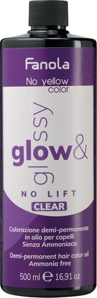 Toner Glow & Glossy Clear Oil Fanola