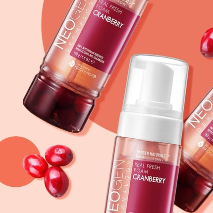 Очищающая пенка Neogen Real Fresh Foam Cranberry