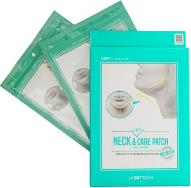 Hydrogel Mask Wooshin Labottach Nacken- & Kinnpflege Patch mit Kollagen