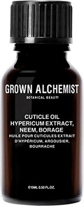 Масло для кутикулы Grown Alchemist с экстрактом зверобоя, ним и огурника