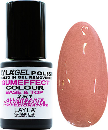 Gel Polish Layla Gumeffect Color Number 03 Natural Pink