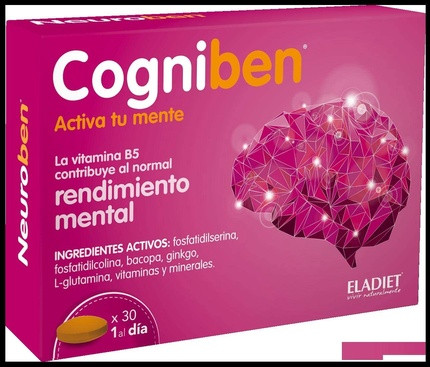 Таблетки Eladiet Cogniben