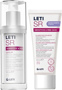 Сыворотка для лица Leti Leti Sr Сыворотка против покраснений + Флюид против покраснений