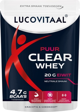 Pulver Lucovitaal Lucovitaal Sport Clear Whey Pulver Reines Hochwertiges Protein Supplement