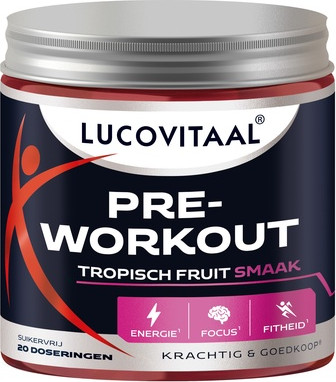 Спортивный предтренировочный комплекс Lucovitaal