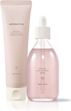 Cleanser and Serum Set Aromatica
