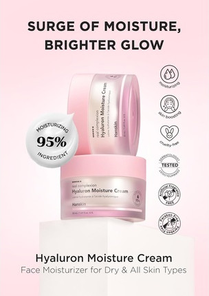 Moisturizer Hanskin Real Complexion Hyaluronic