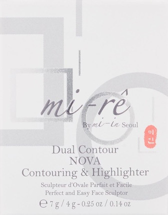 Loose Powder Pot + Compact Powder Dual Contour Highlighter Mi-Re
