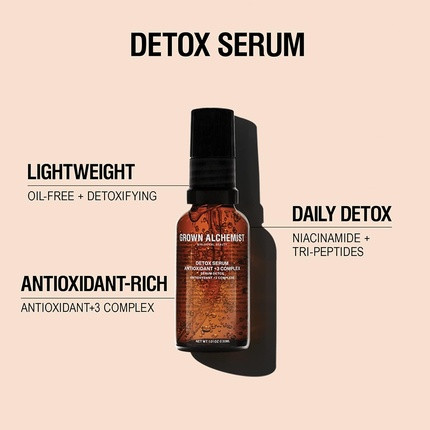 Facial Serum Grown Alchemist Detox Serum Antioxidant + 3 Complex Hydrating and Nourishing