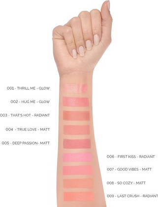 Blush Pupa Milano Wonder Me Last Crush Radiant