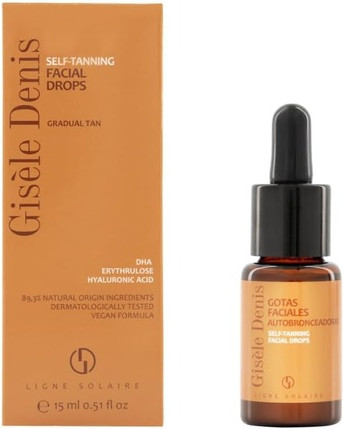 Face Self-Tanner Drops Gisele Denis Gradual Tanning