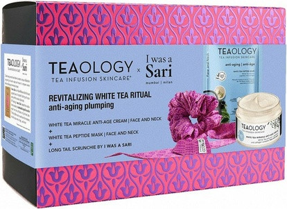 Наборы для ухода за лицом Teaology Teaology Подарочный набор «Ритуал с омолаживающим белым чаем»