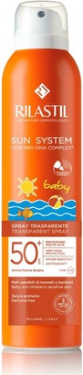 Sunscreen Spray Rilastil Sun System Baby Transparent Spray SPF50+