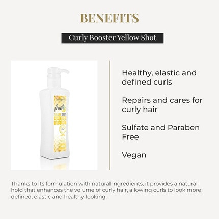 Salerm Curly Booster Yellow Shot