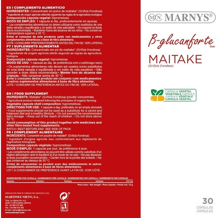 Maitake Extract Marny's Bio B-Glucanforte