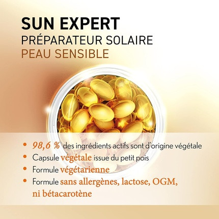 Защита лица от солнца Oenobiol Sun Expert Солнцезащитный уход для чувствительной кожи - Клеточное_защита