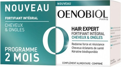 Tablets Oenobiol Hair Expert Integral Strengthening of Hair & Nails