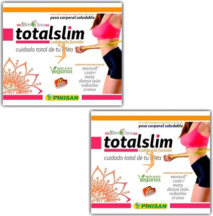 Nahrungsergänzungsmittel zur Gewichtsreduktion Pinisan Totalslim Vierfachwirkung