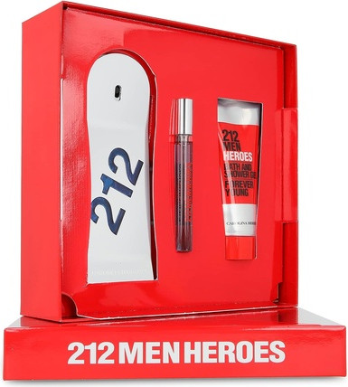 Eau de Toilette Set Carolina Herrera 212 Heroes