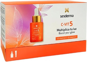 Gesichtspflege Set Coffret Sesderma Cvit 5 Boost Your Glow