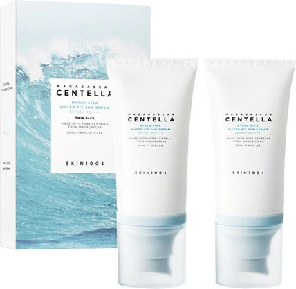 Sunscreen Set Skin1004 Madagascar Centella Hyalu-Cica Water-Fit Sun Serum