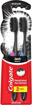 Toothbrush Colgate 360 Black Medium