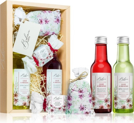 Bath Set Bohemia Gifts & Cosmetics Wine Spa