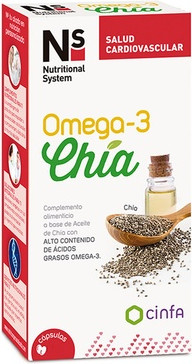 Capsules Nutriva Ns Cardioprotect Omega-3 Chia