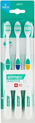 Зубная щетка Elmex Очень мягкая зубная щетка для чувствительных зубов 3 шт.