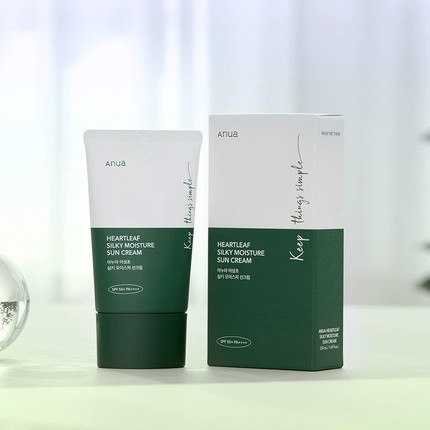 Sonnencreme Anua Heartleaf Silky Moisture Sunscreen