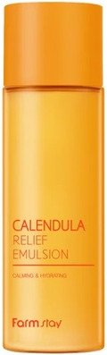 Feuchtigkeitsspendende Gesichts-Emulsion Farmstay Calendula Relief