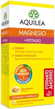 Effervescent Magnesium Potassium Aquilea Tablets