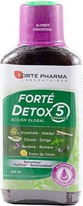 Nahrungsergänzungsmittel Forté Pharma Forte Detox 5 Organos