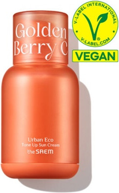 Sunscreen The Saem Urban Eco Golden Berry C Tone Up Sunscreen