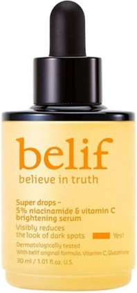 Vitamin Serum Belif Super Drops 5% Niacinamid & Vitamin C Aufhellend