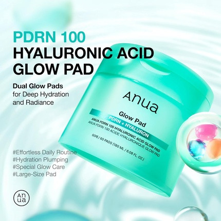 Gesichtspads Anua Pdrn 100 Hyaluronsäure Glow Plumping Korean