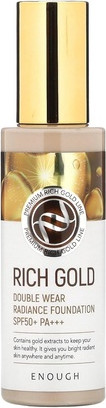 Foundation Enough Rich Gold Double Wear Radiance Foundation SPF 50 PA