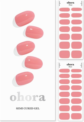 Semi Cured Gel Nail Strips Ohora N Cream Glow