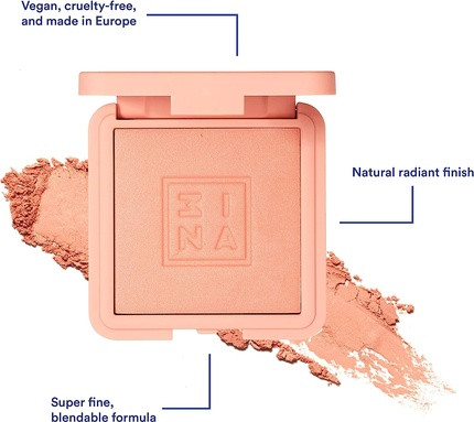 Mineral Puder Rouge 3INA The Blush 310 Natural Light