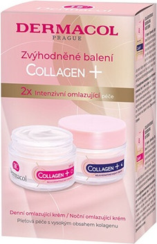Anti-Aging Facial Care Duopack Collagen + Gift Set Dermacol