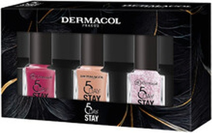 Nail Polish Set Dermacol 5 Days Stay